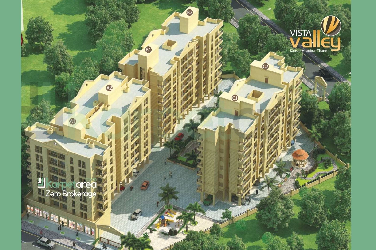 1 BHK, 2 BHK & 3 BHK Premium Apartments at Vista Valley near Sukoon Heights in Kausa, Mumbra, Thane 400612