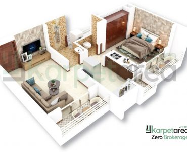 1 BHK Layout at Central Heights in Mumbra, Thane 400612