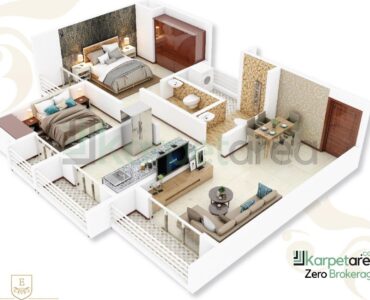 2 BHK Layout at Central Empire in Mumbra, Thane 400612