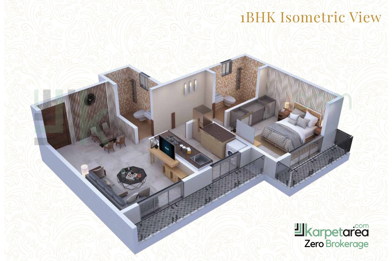 1 BHK Luxurious Apartments at Silver Lifestyle in Kausa, Mumbra, Thane 400612